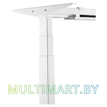 Стол для работы стоя ErgoSmart Unique Ergo Desk 1360x800x36мм (дуб натуральный/белый) картинка 4